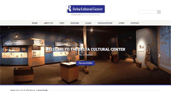 Desktop Screenshot of deltaculturalcenter.com
